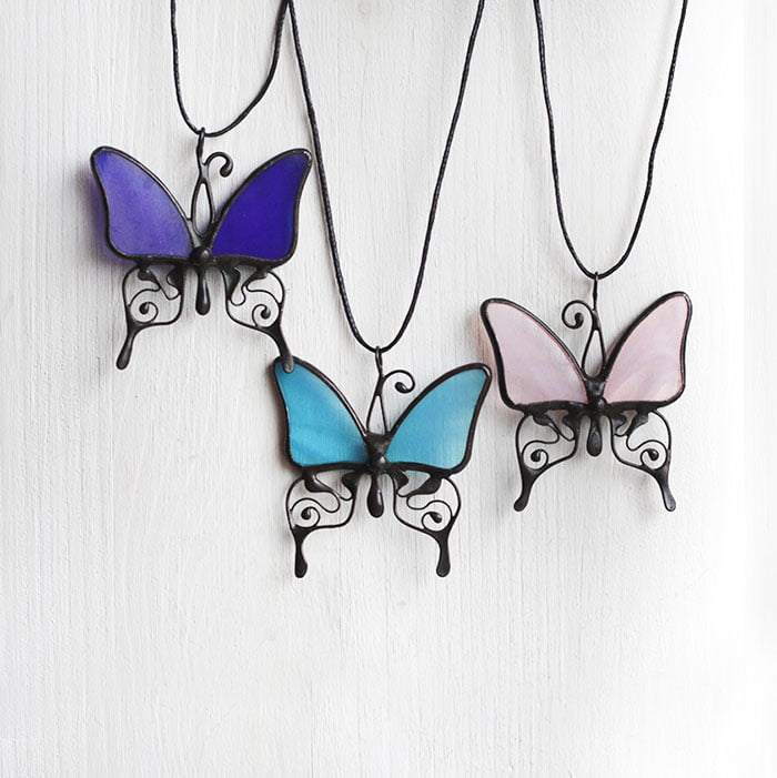 Butterfly Necklace Pendant