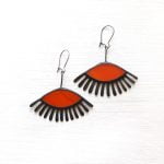 Statement eyelashes Earrings