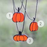 Pumpkin Necklace Ornament