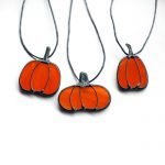 Pumpkin Necklace Ornament