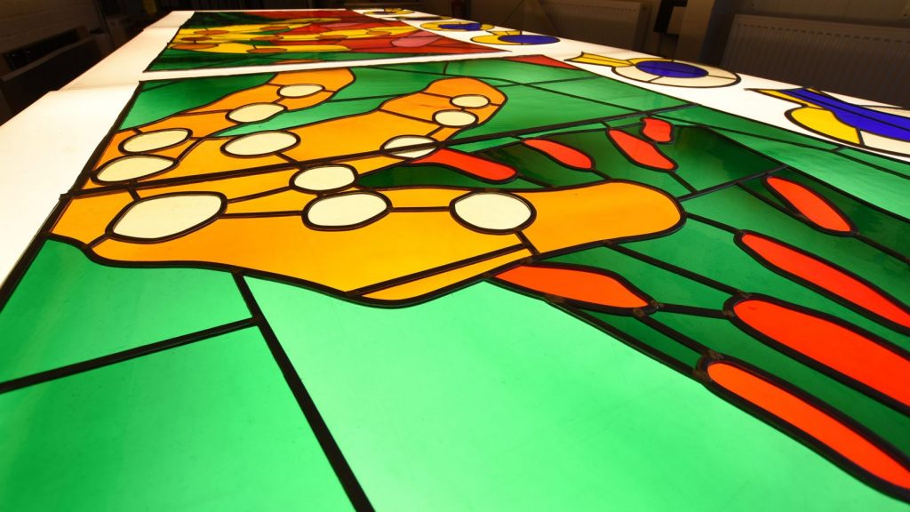 STAINED GLASS INSERTS FOR FURNITURE & INTERIORS