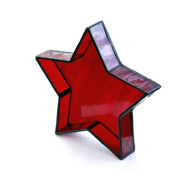Awesome Red Star Table Decor
